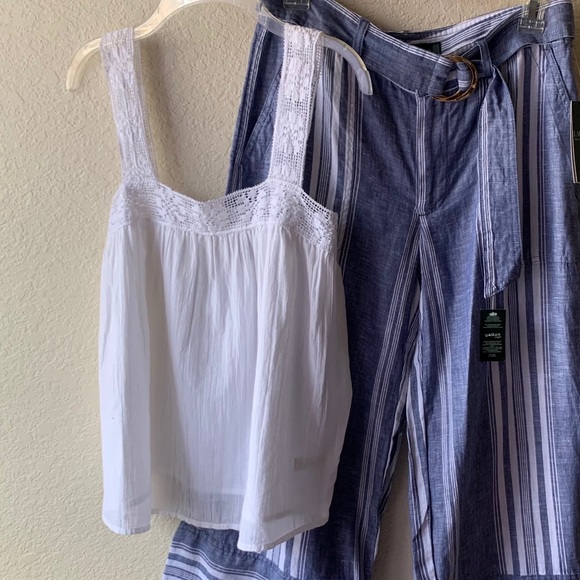 aerie Tops - NWOT Aerie white sleeveless top size M